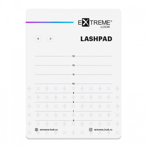 Lash Pad dual Extreme Look